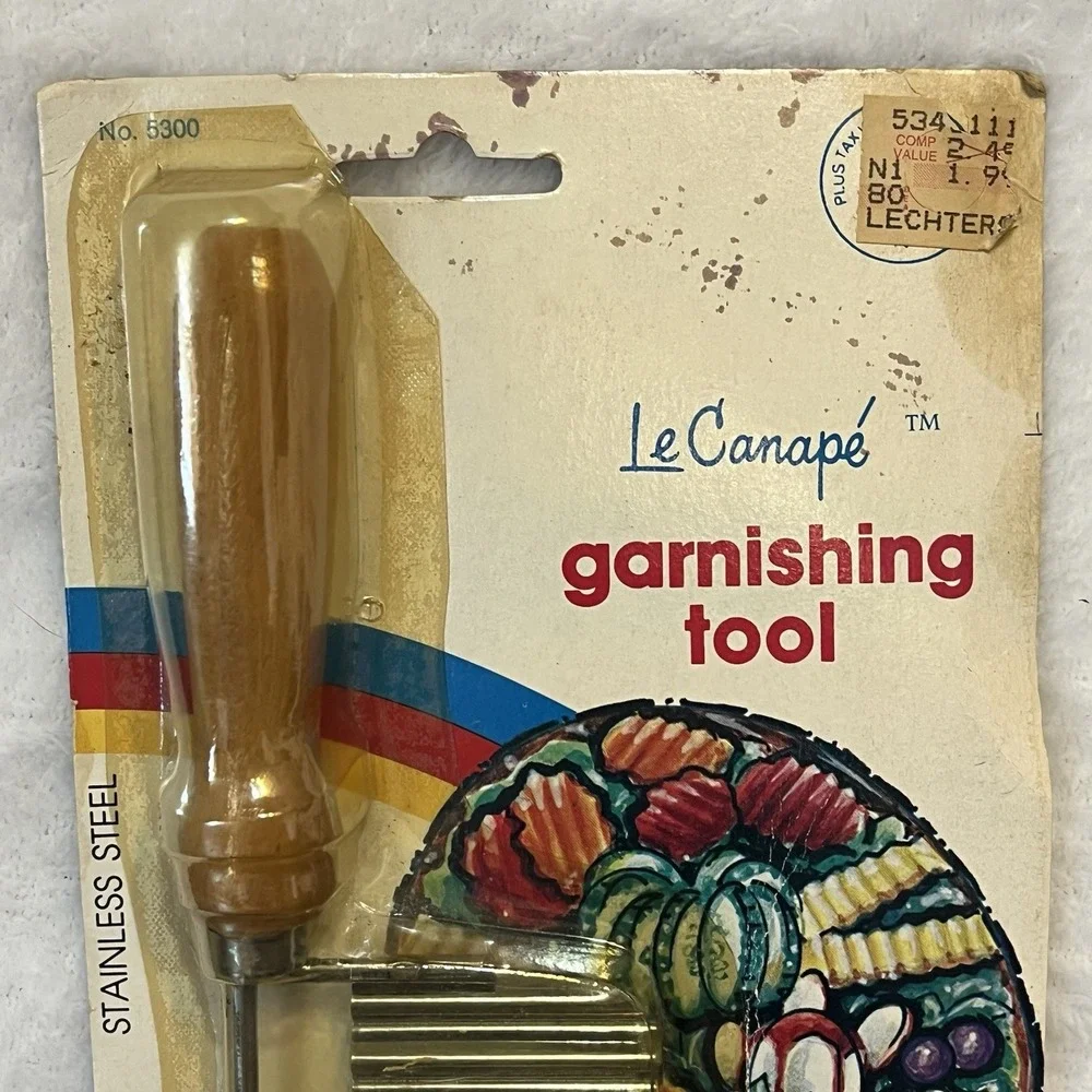 Le Canapé Garnishing Tool French Fries Potato Chips Fruit Veggies Catering NOS